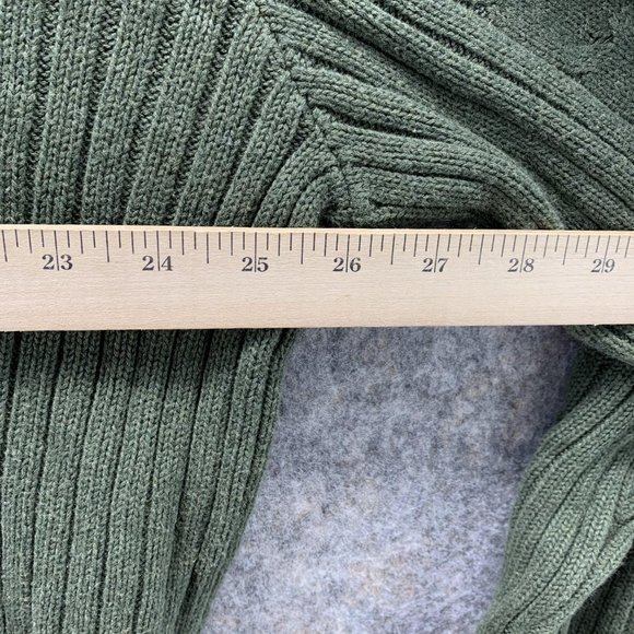 Eddie Bauer Sweater Men's Extra Large Tall Adult Green Long Sleeve Outdoors - Picture 6 of 15